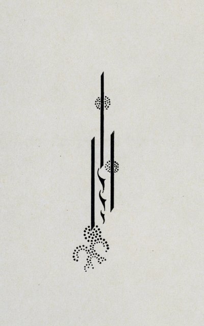 Signature, from the reverse cover of Salome by Oscar Wilde by Aubrey Beardsley